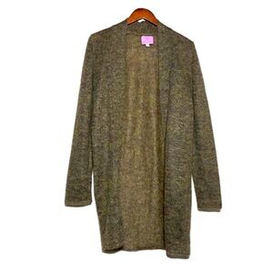 Alice Roi Long Open Cardigan Sweater